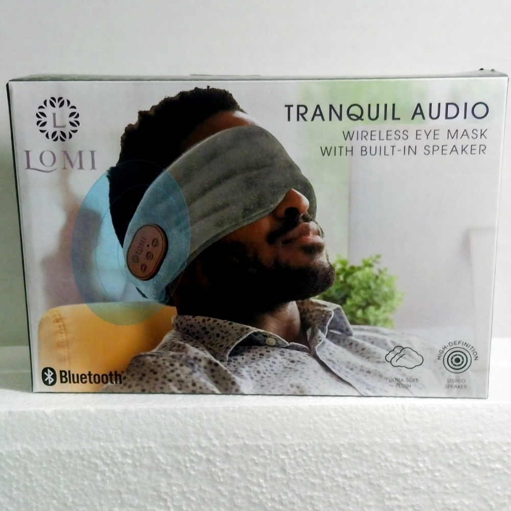 Lomi Bluetooth Wireless Eye Mask with Speaker